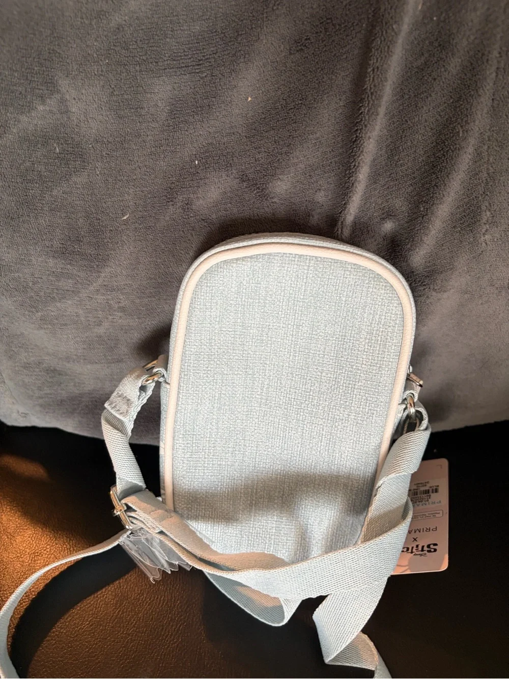 stradivarius Disney Stitch Crossbody Bag - Light Blue, Pink, White